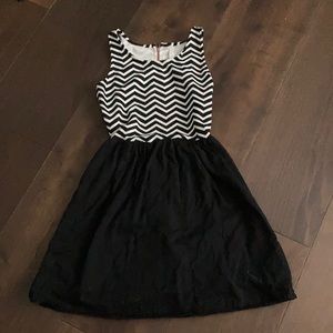 Black and white sundress